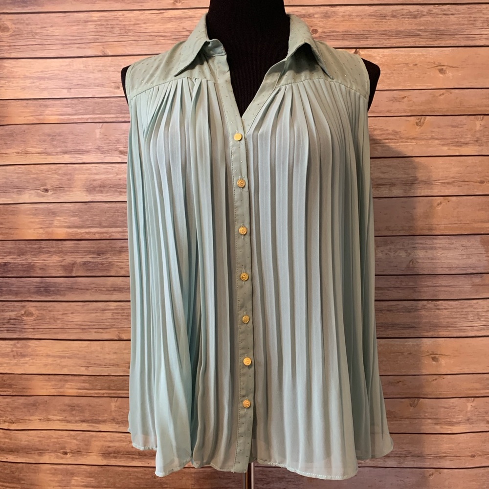 Love Riche Pleated Top